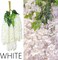 24 Pack Artificial Flowers Fake Wisteria Vine Rattan Hanging Garland Silk Flowers